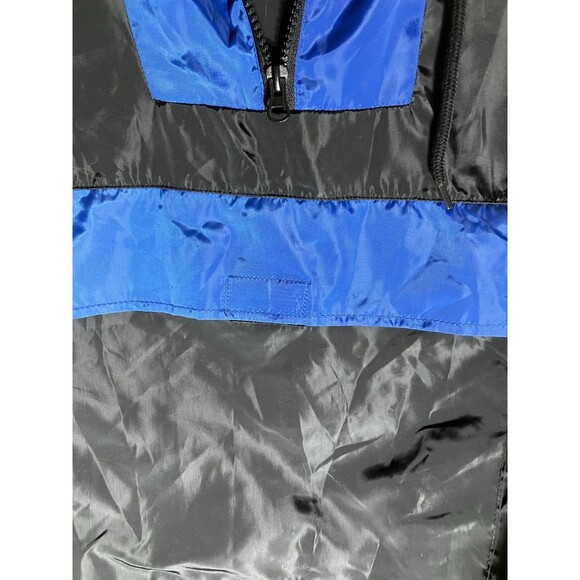 NX3 Windbreaker Pullover Jacket Black With Colorblock Unisex Small - Picture 6 of 6